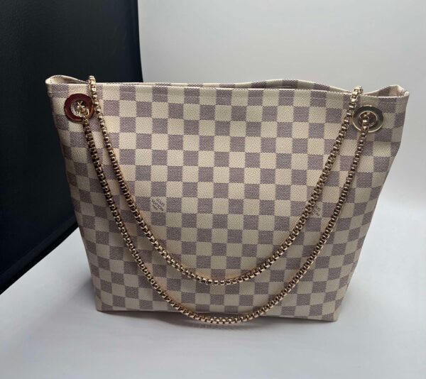 Pearl Ivy's HB White Checkered Chloe