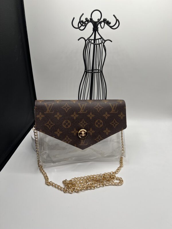 Pearl Ivy's HB Brown Stadium Clutch Crossbody